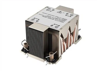 LGA4189 için Alüminyum Fermuar Fin Isı Borusu 2u Sunucu CPU Isı Emici