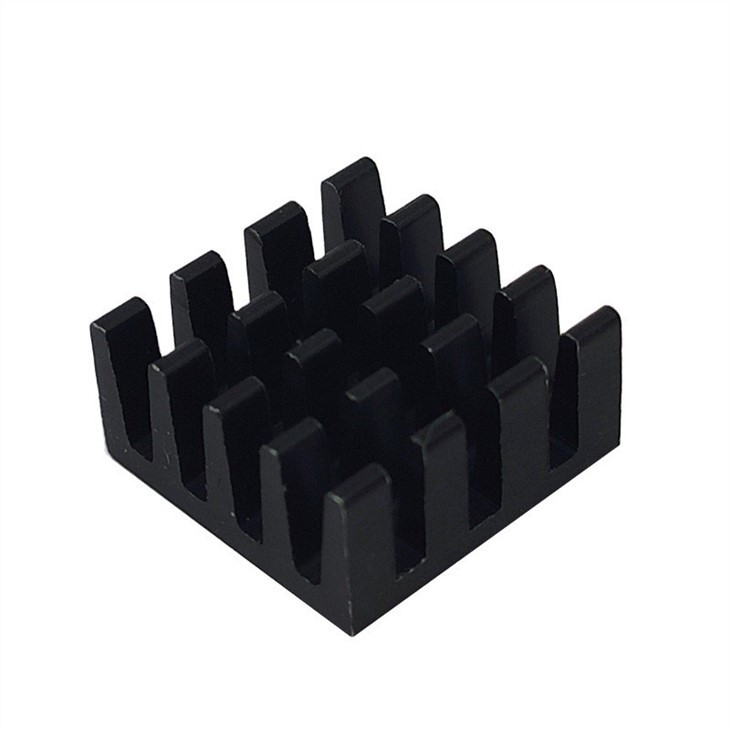 Aluminum Heatsink Extrusion With Black Anodizing