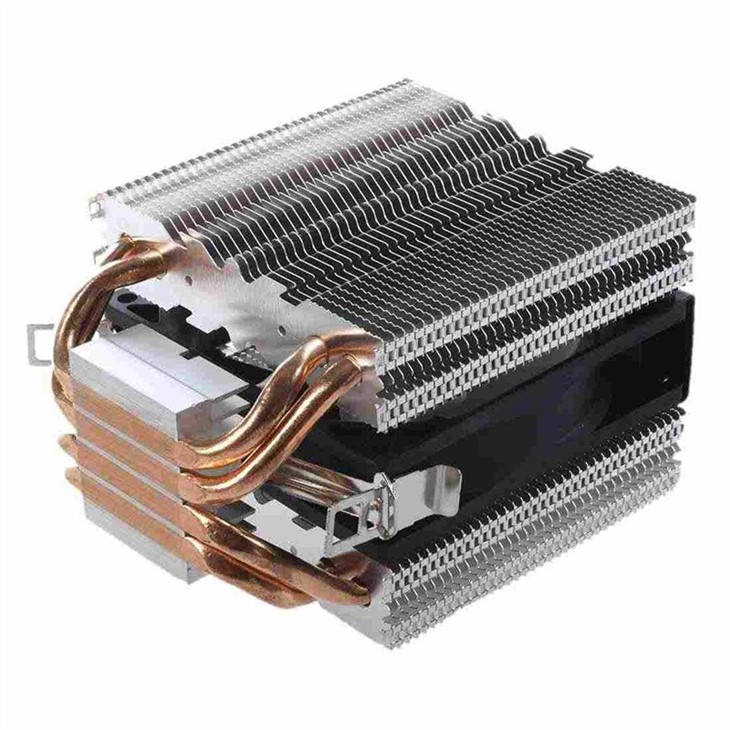 Heat Pipe Aluminum Tower Fin CPU Heatsink