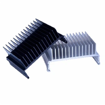 Güç Amplifikatöründe Alüminyum Ekstrüde Isı Emici